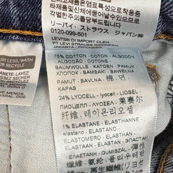 Levi's Men's Slim Fit Blue Jeans - Picture 12 of 12